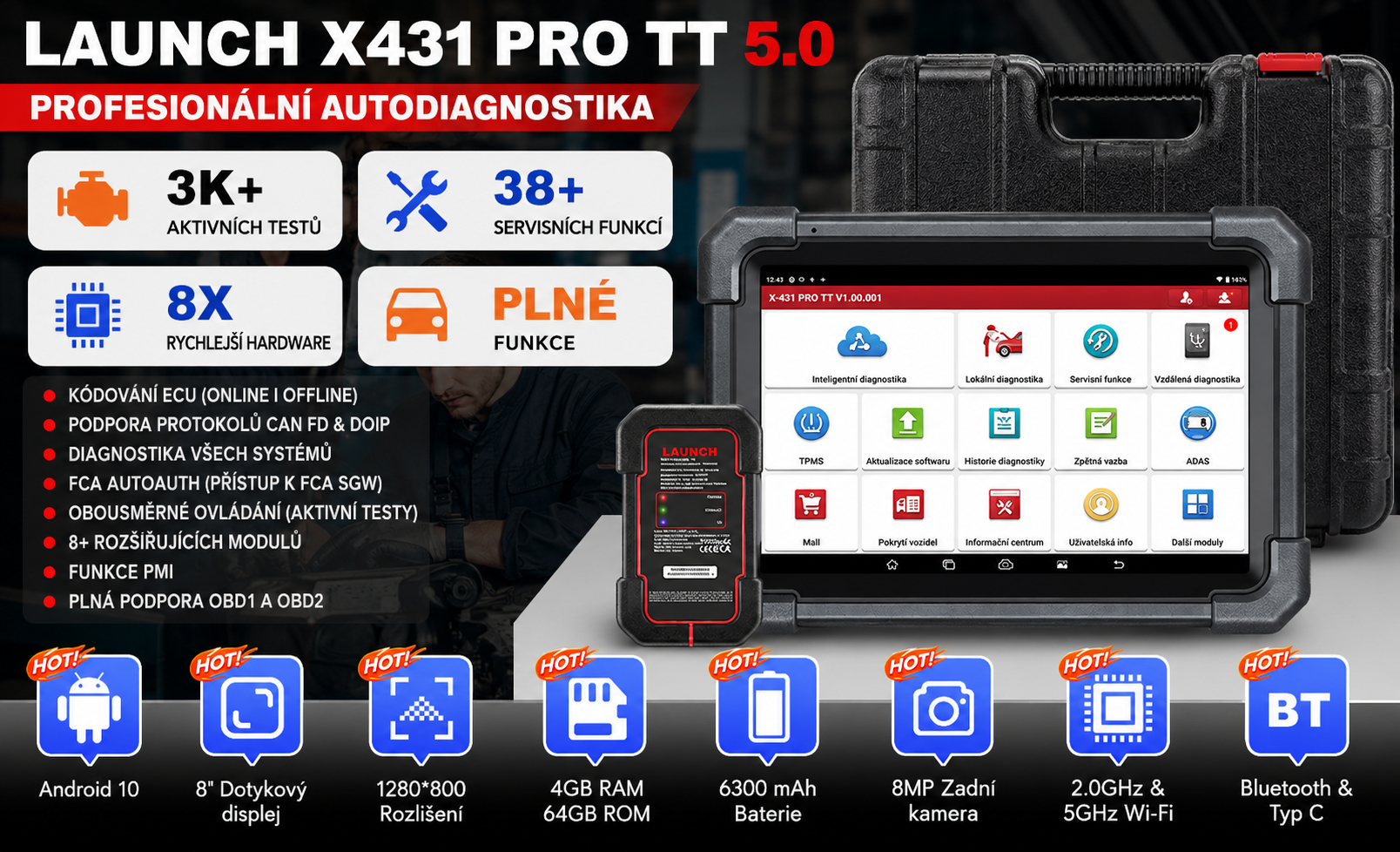Launch PRO TT